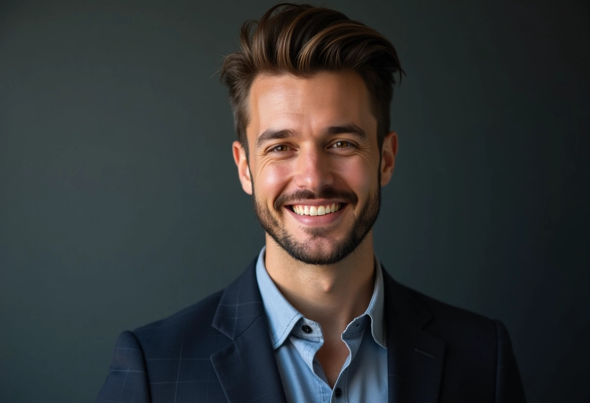 coiffure homme dégradée célébrité