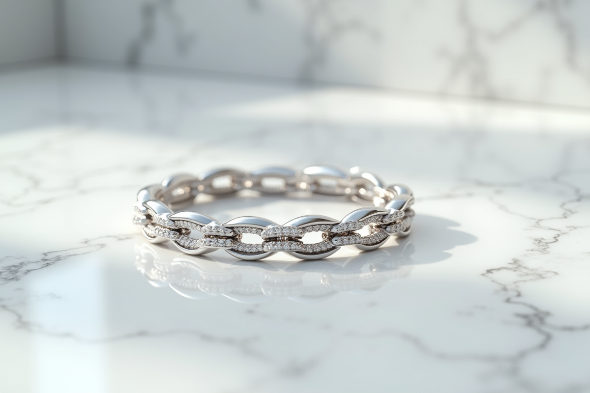 bracelet argent femme