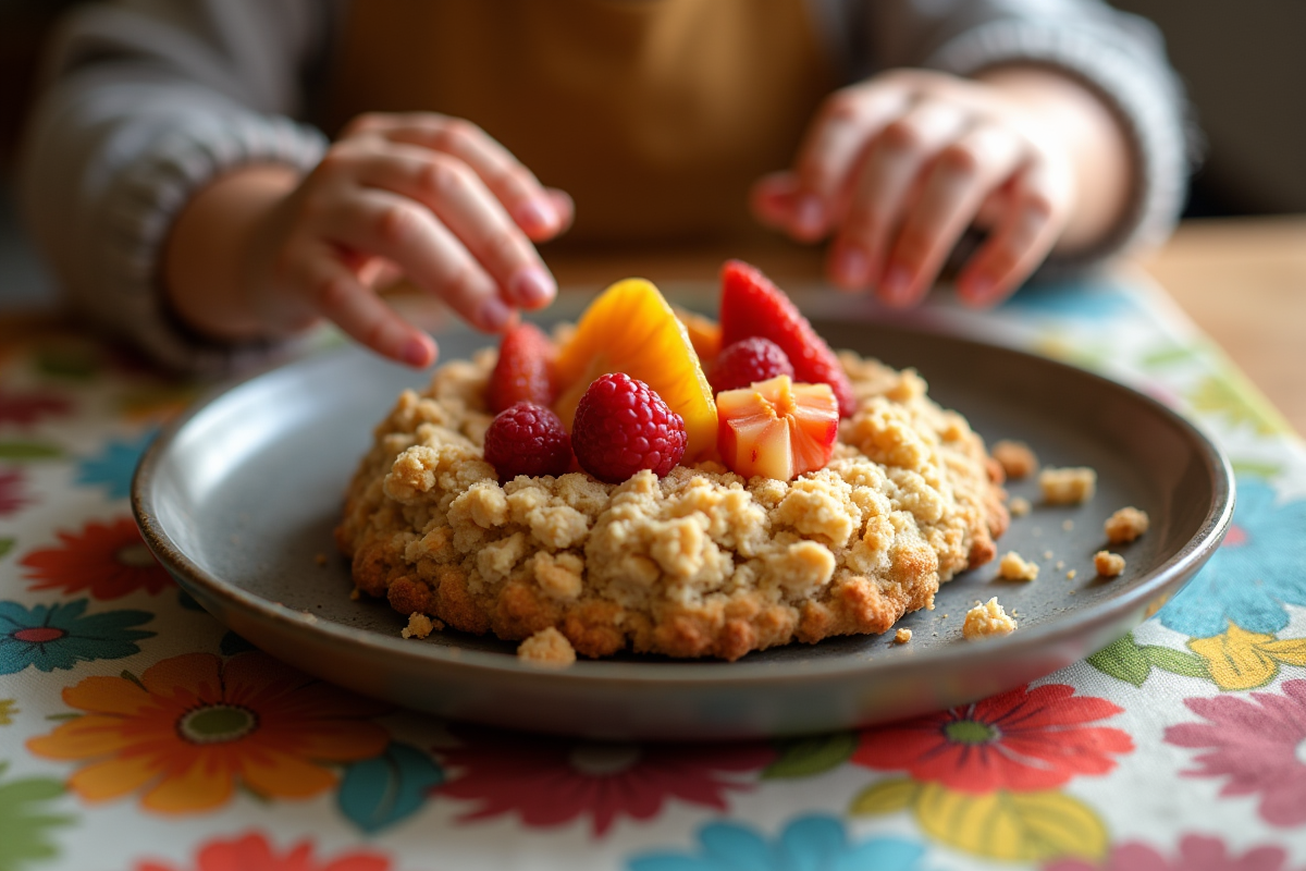 crumble cookie